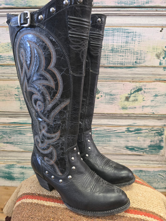 Ladies Black Ariat Tall Dress Boot