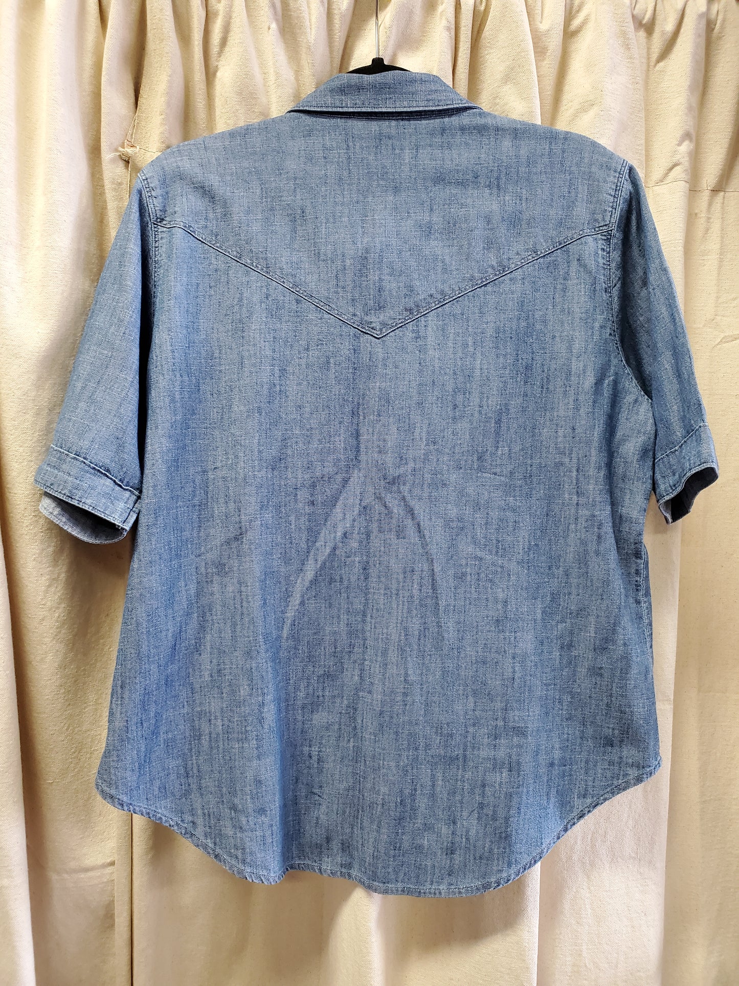 Denim Short Sleeve Shirt