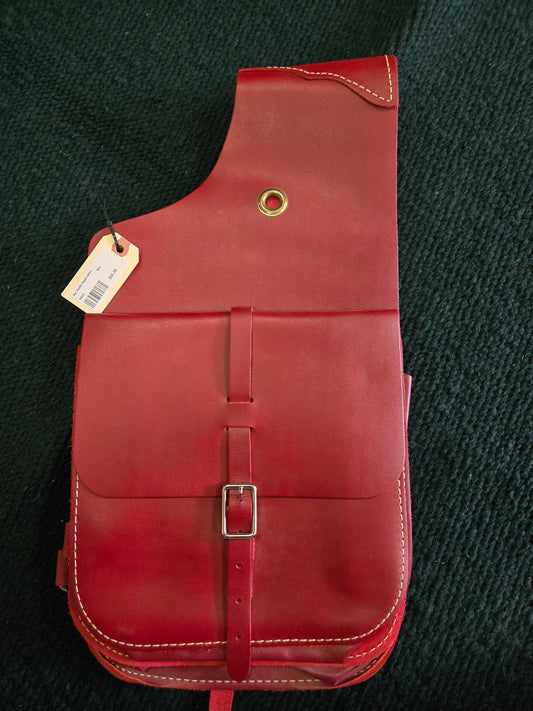 Red Saddle Bags/Leather