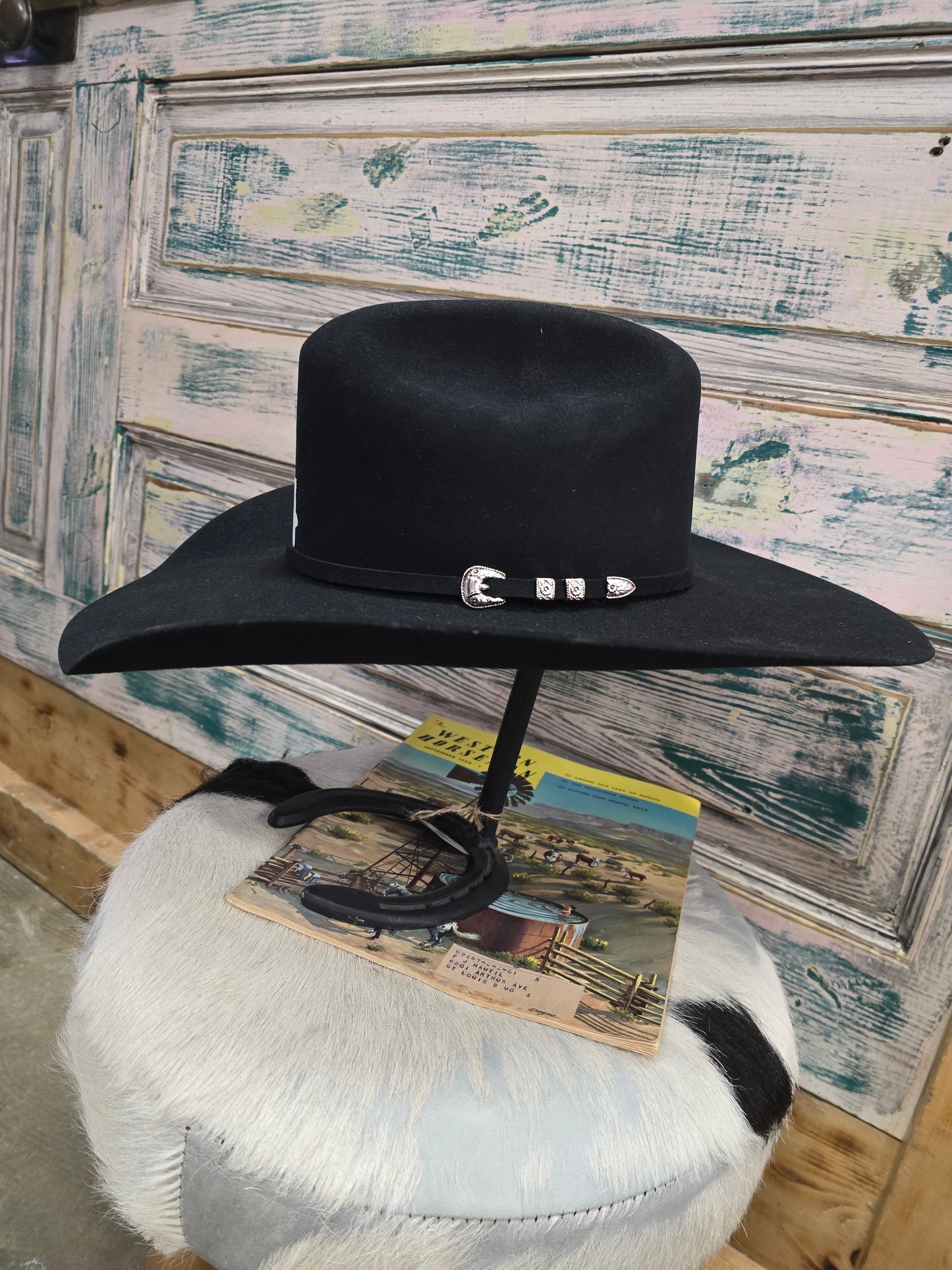 NEW Black Stetson 6 X Hat
