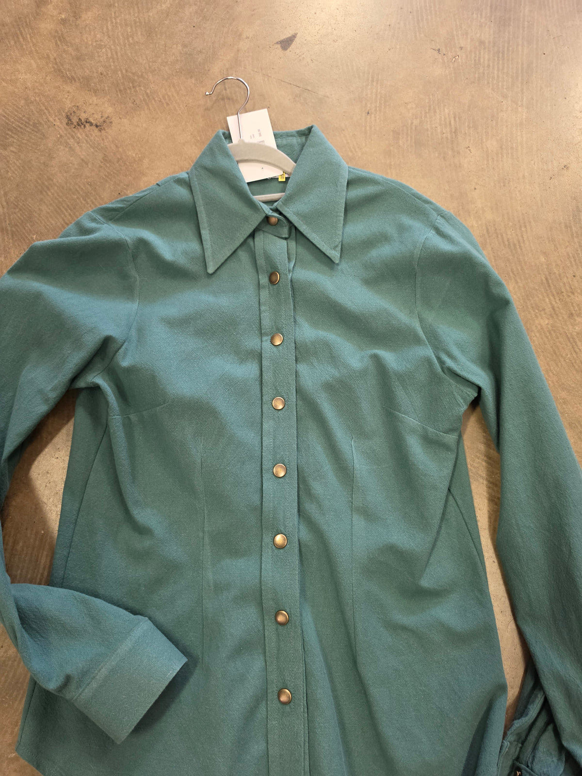 Ladies Solid Green Paige                           W/Shirt