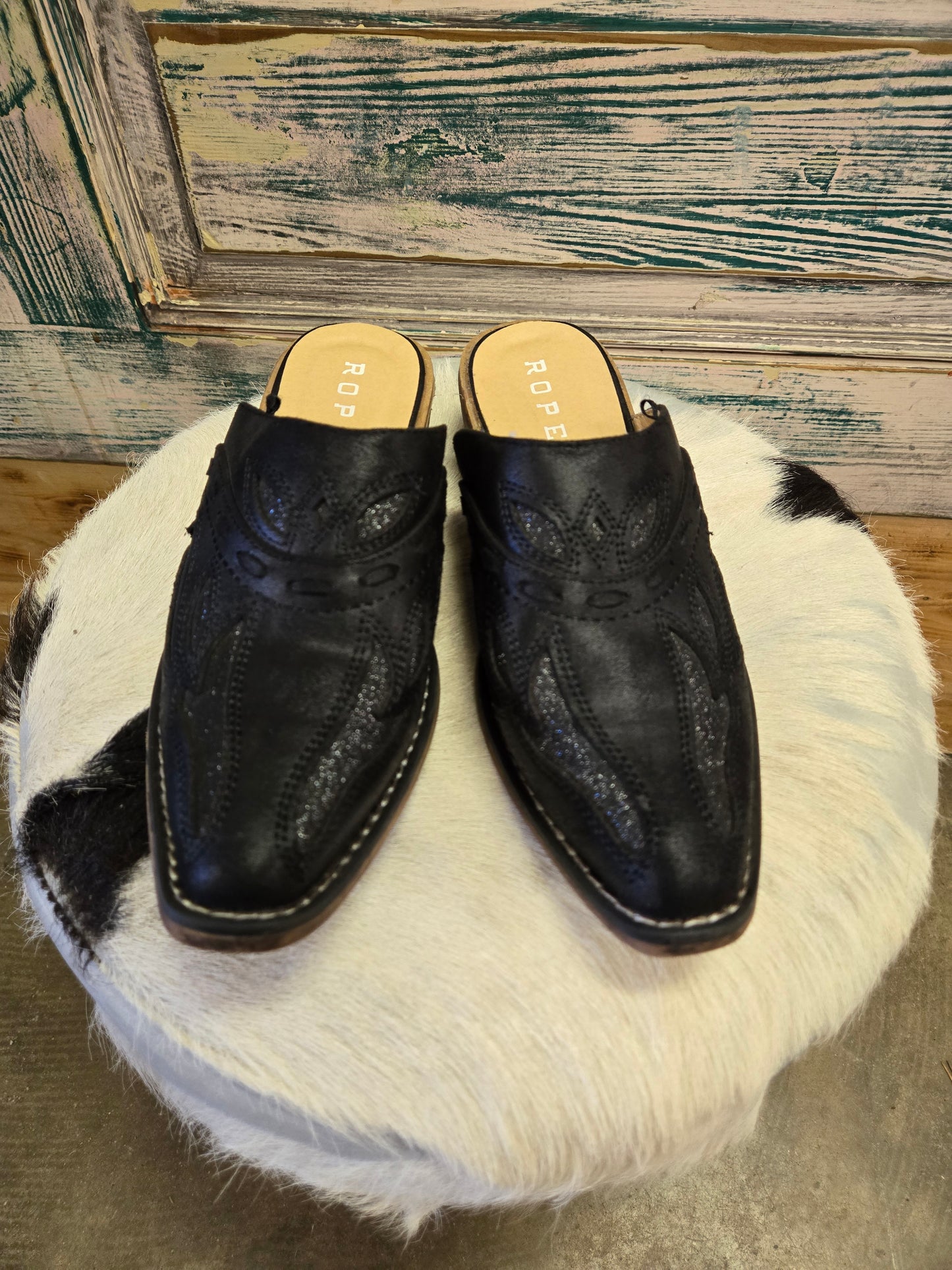 Black Roper Mules