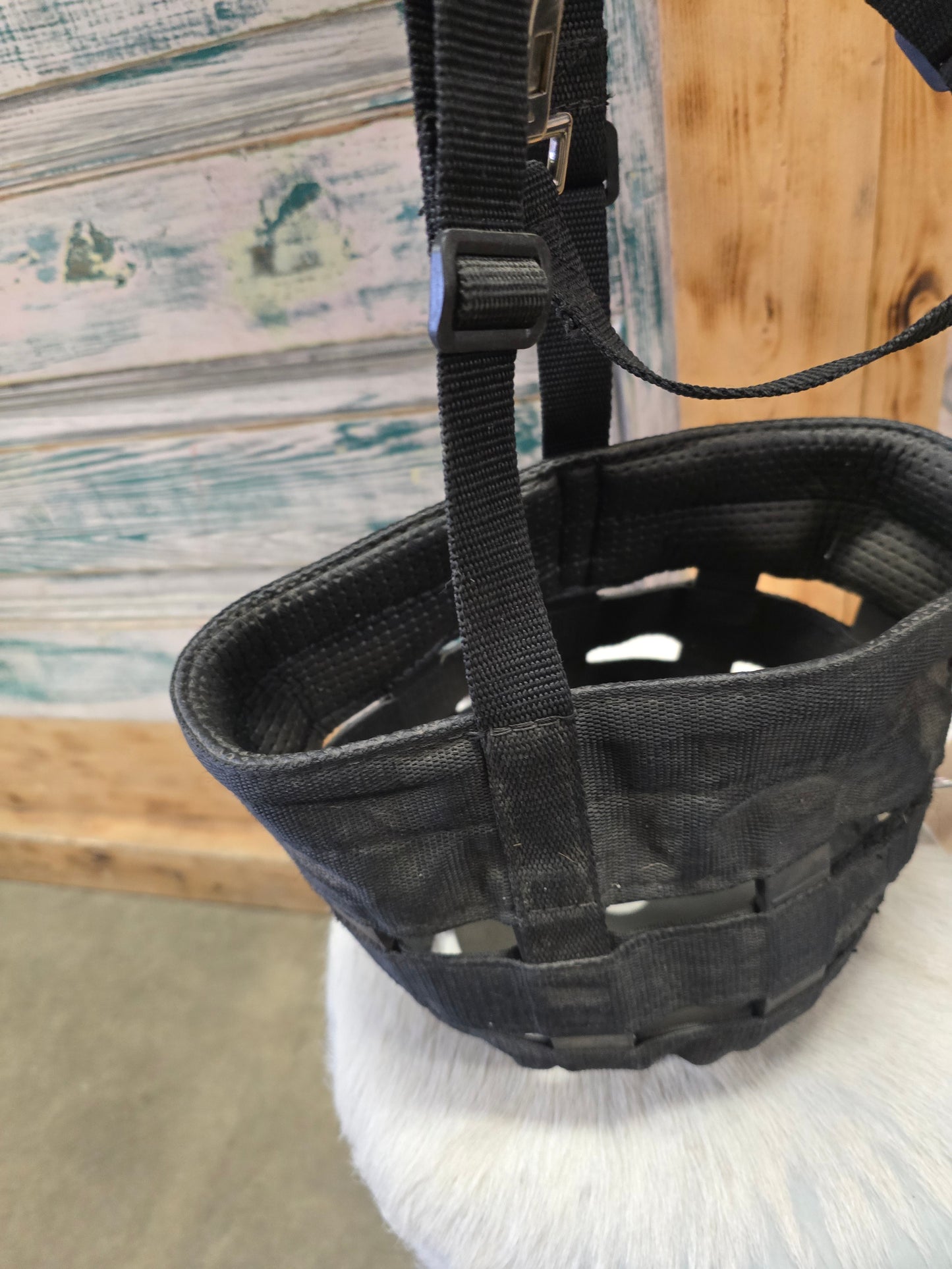 Black Grazing Muzzle (Ave. Size)