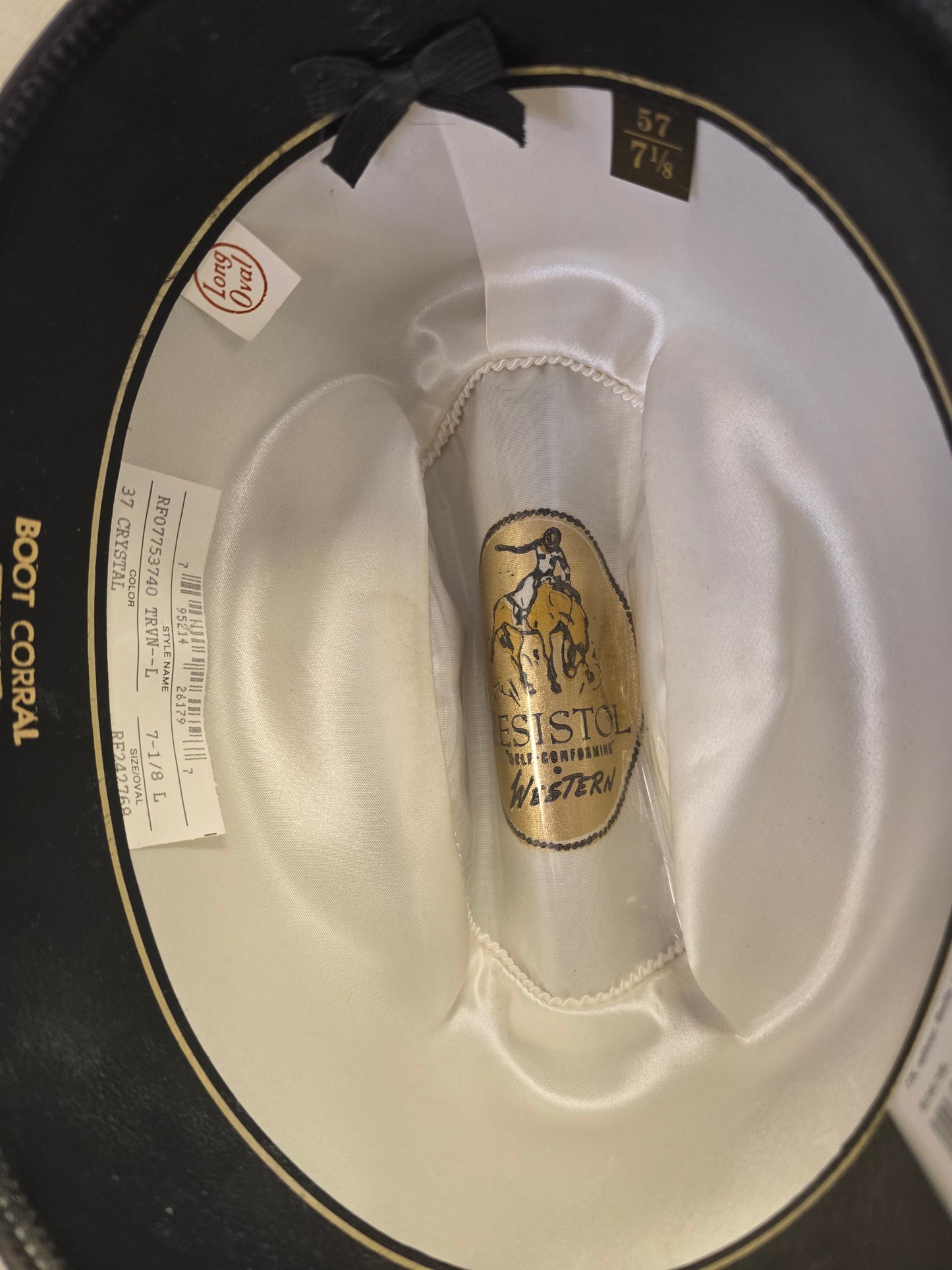 7X Silver Belly Hat (7 1/8)