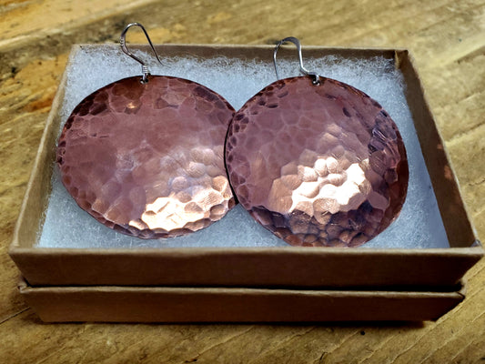 Handmade Copper Earrings