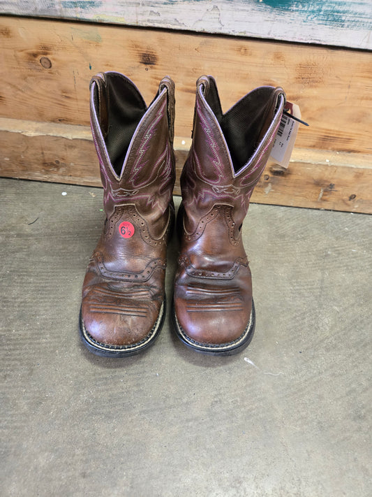 Brown Fat Baby Boots