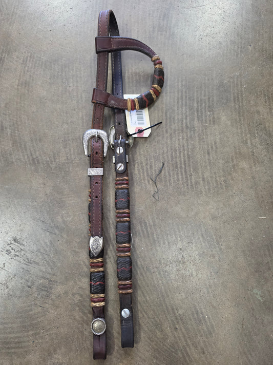 1 Ear Headstall/ Rawhide Details