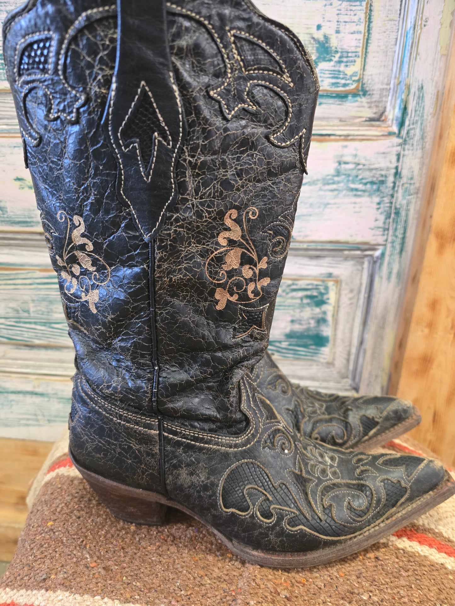 Ladies Corral Distressed Boot