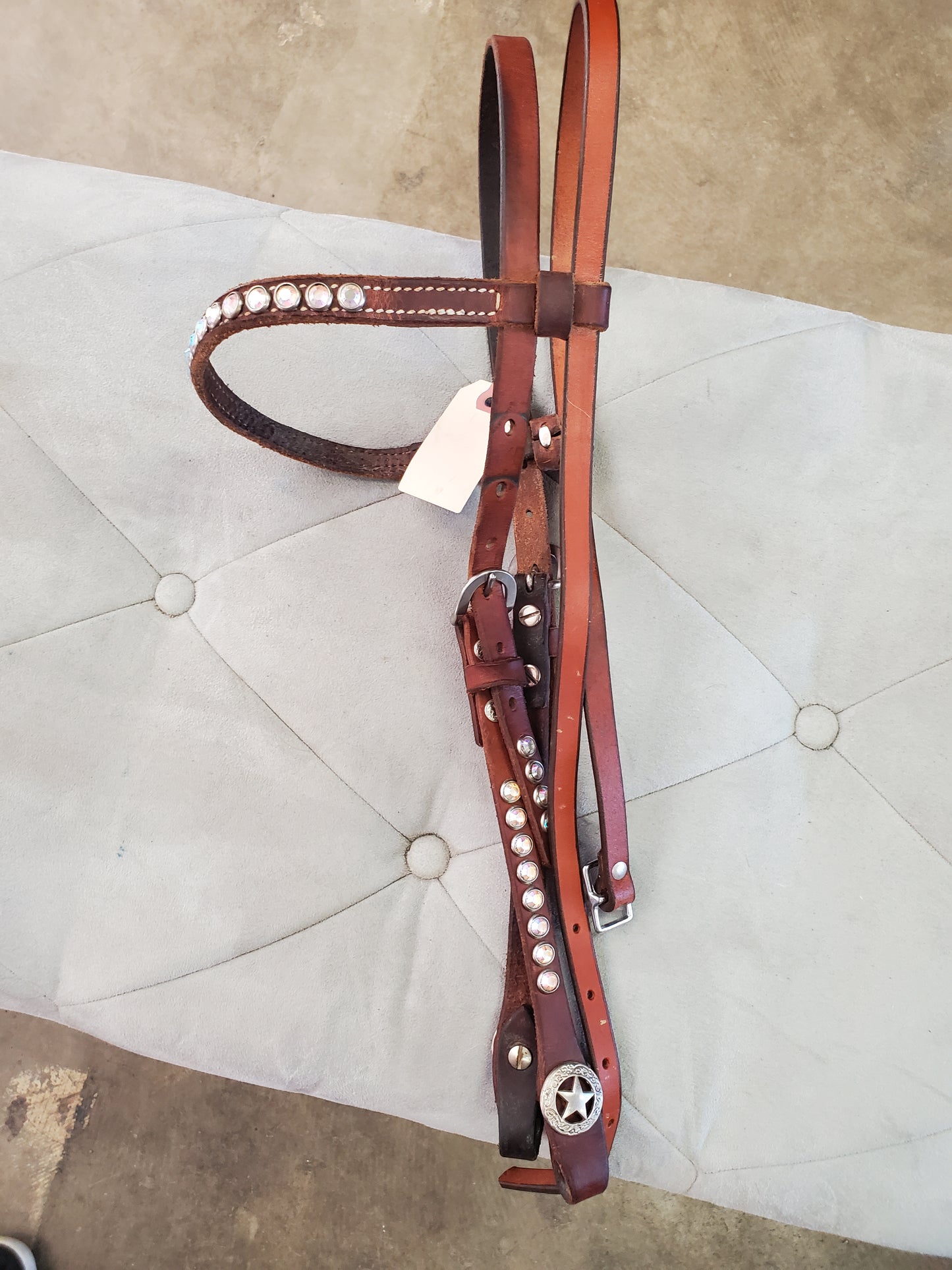 Rhinestone Det. Browband H/S