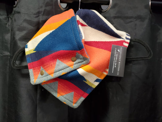 Wool Neck Wrap/ Aztec