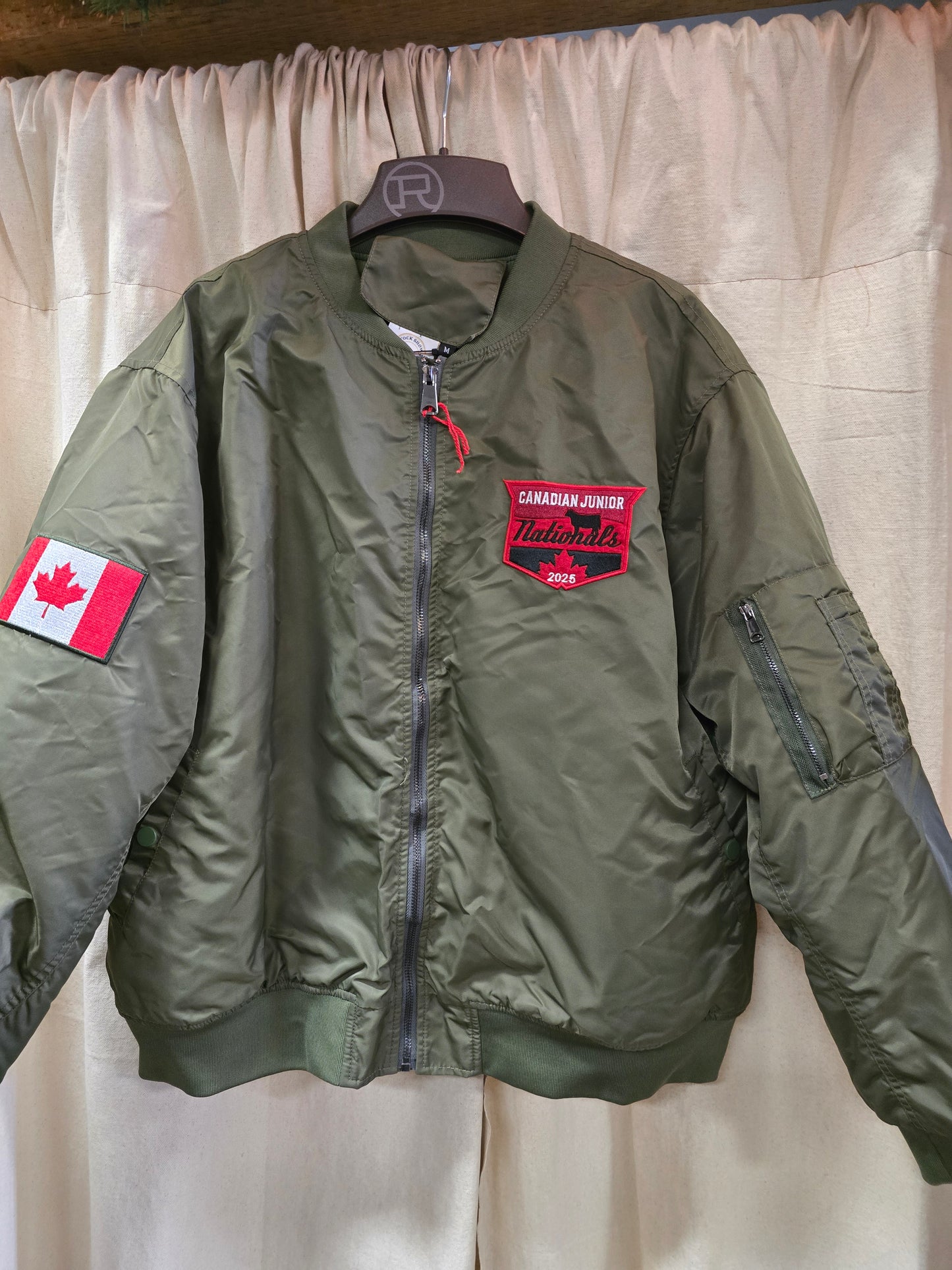 Army Green Stock Show Jacket
