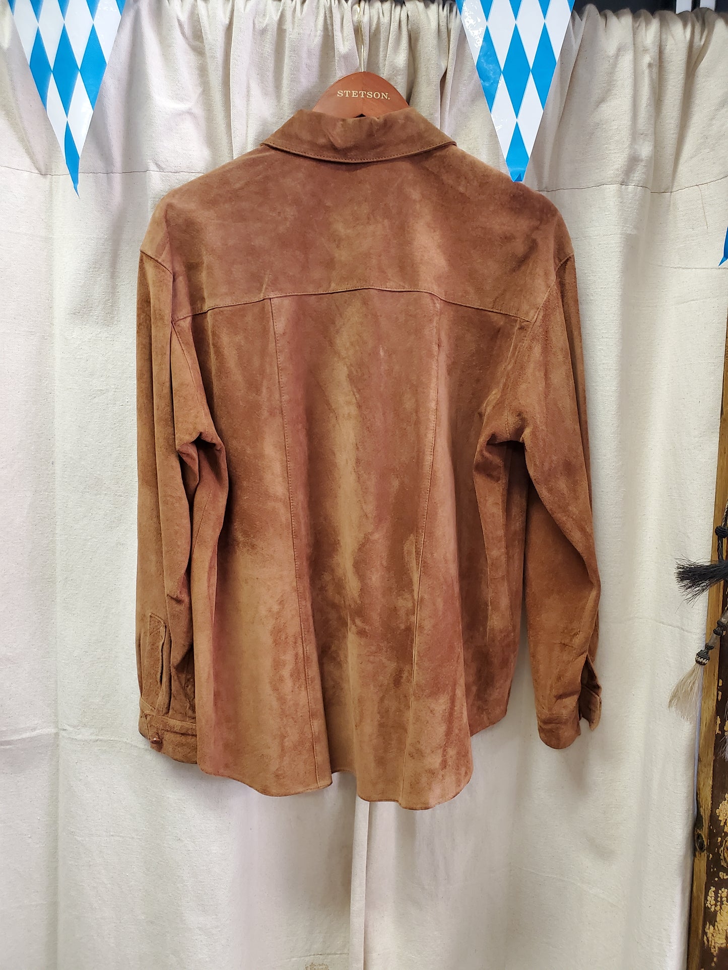 Rust/Brown Suede Jacket