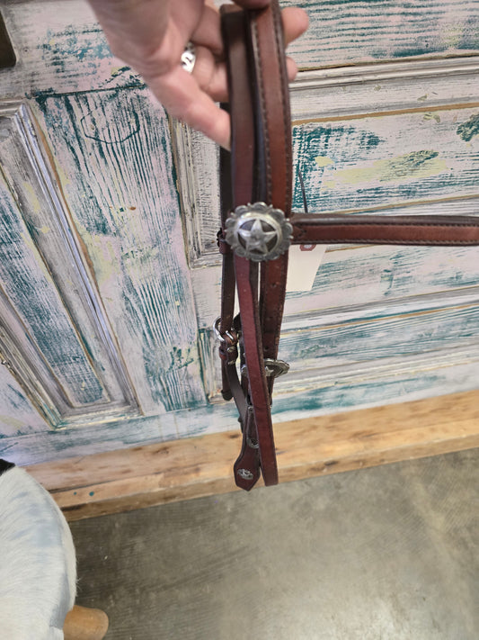 Browband Headstall-Star Of Texas