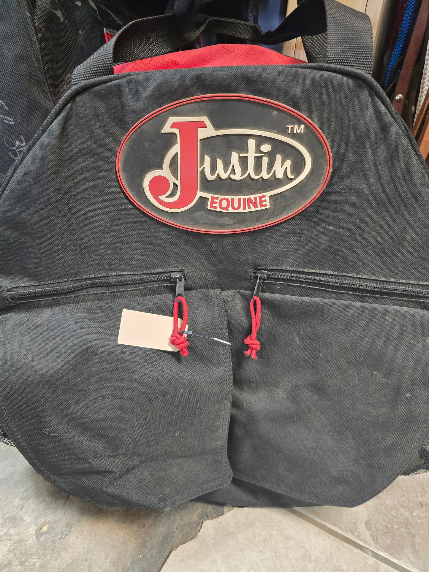 Red-Black Justin Rope Bag