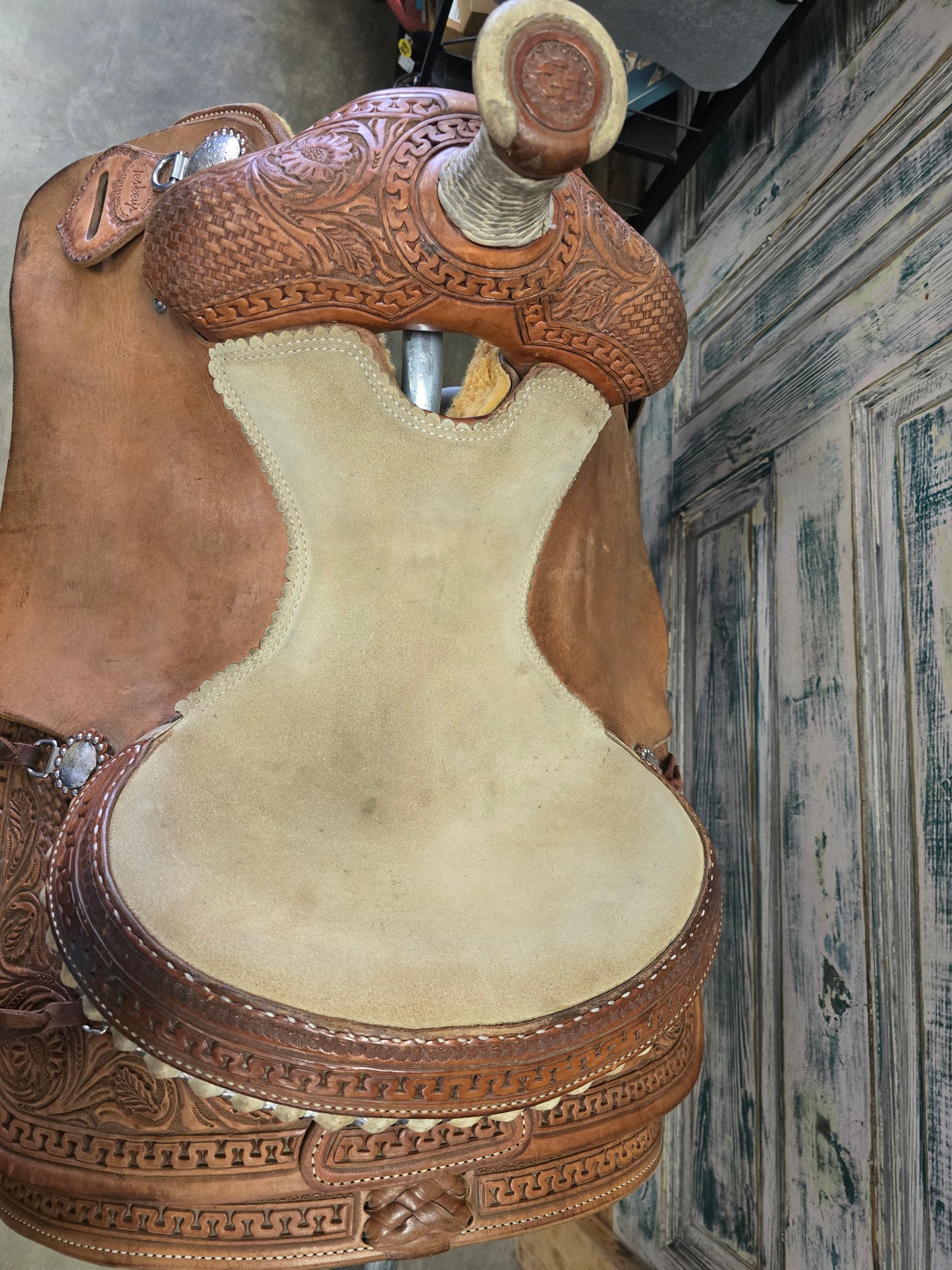 Teskey's 14 Inch Rope Saddle