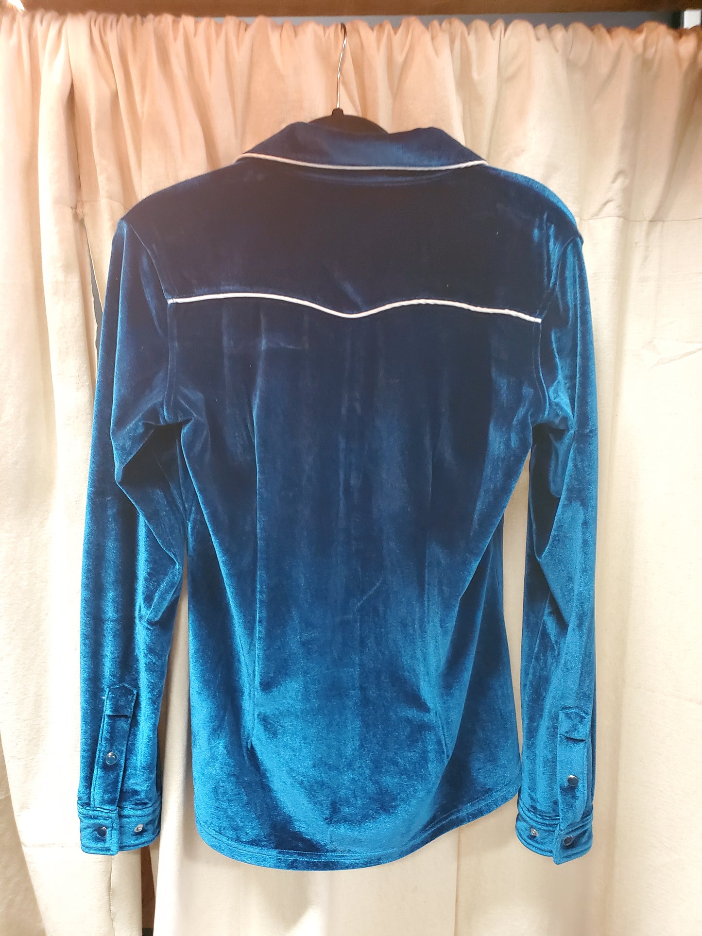 Royal Blue Velvet                        Ranch Dressin Shirt