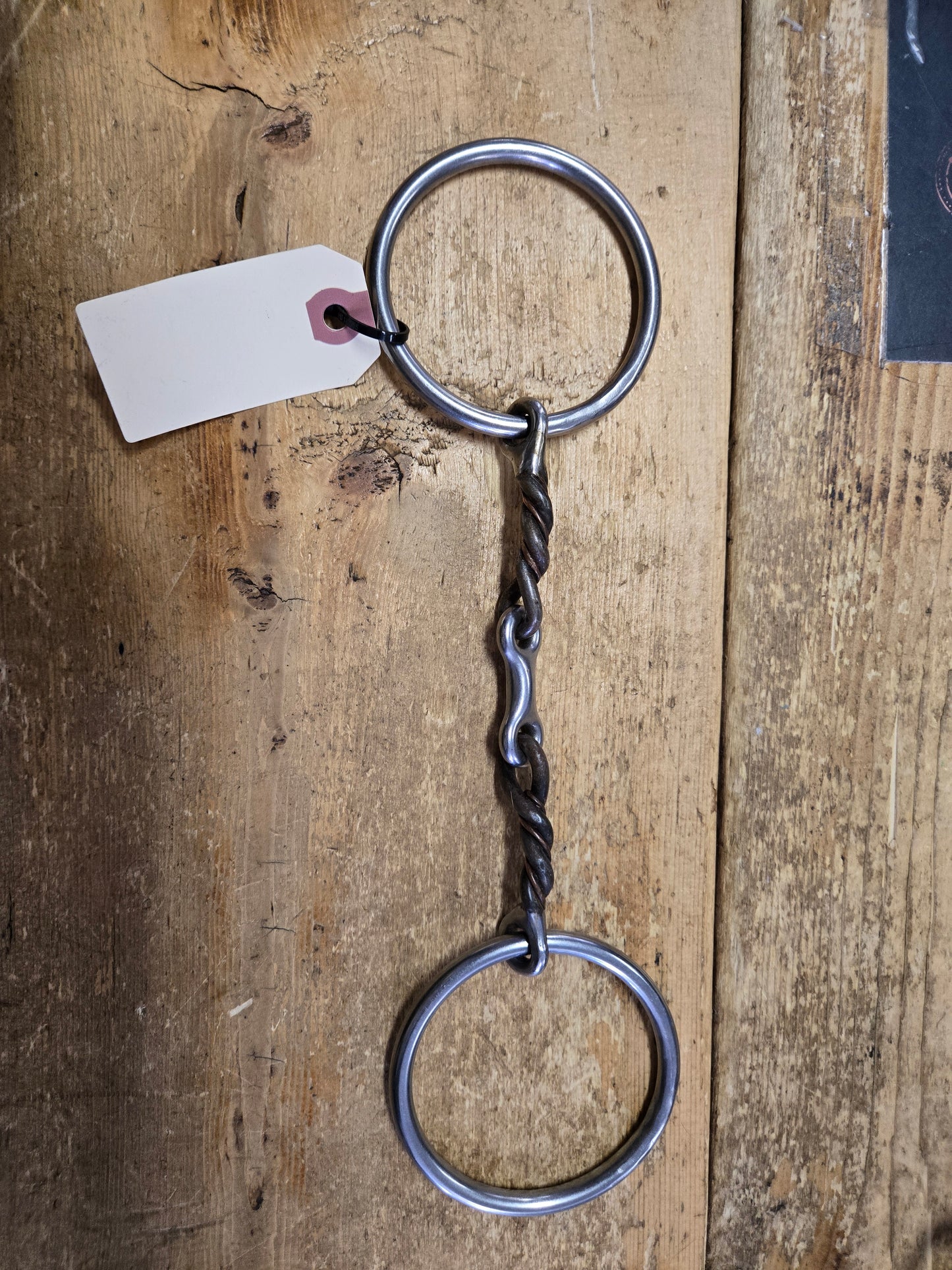 3Pc Twisted Wire-Copper Snaffle