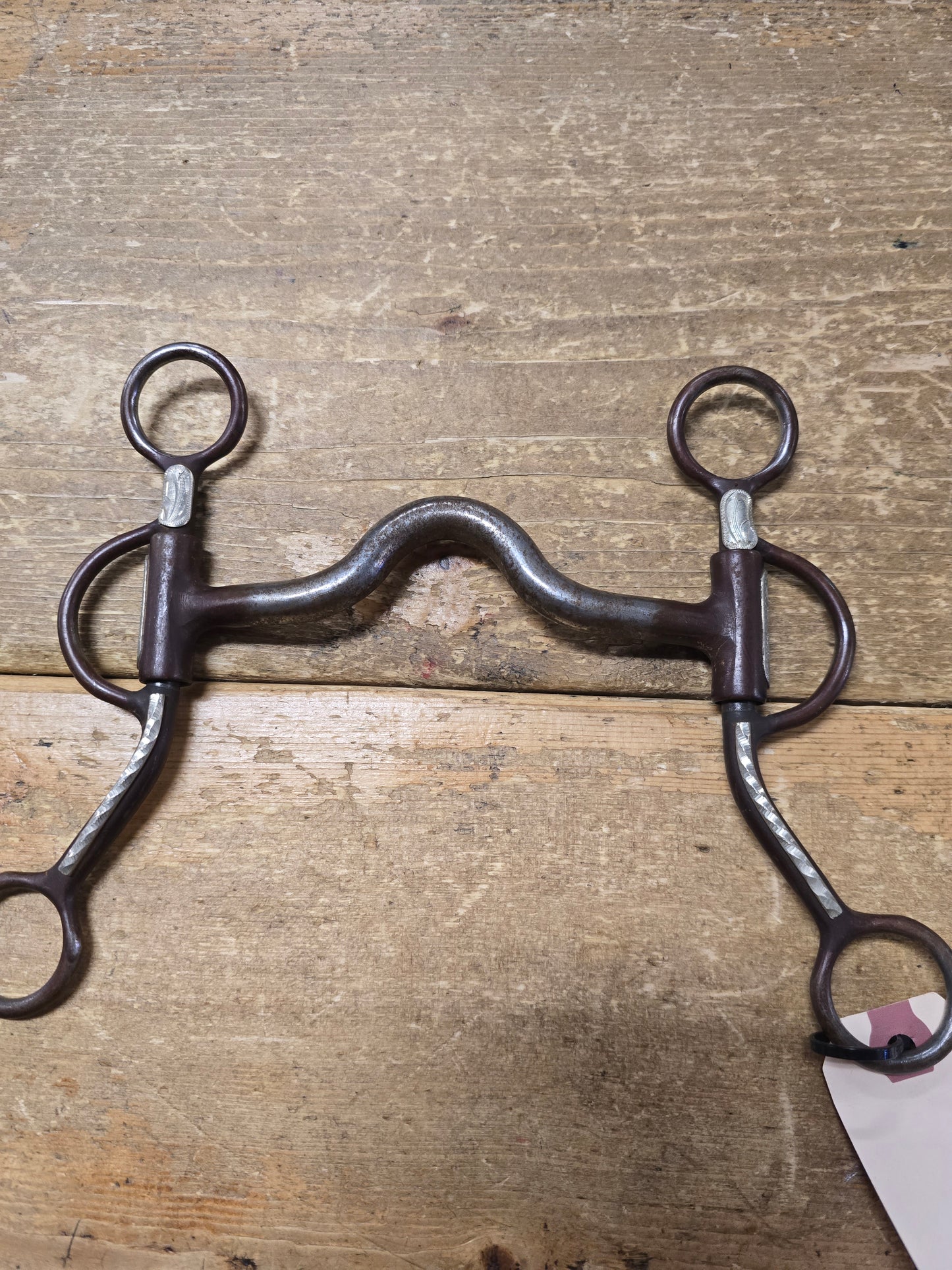 Short Shanked Grazing Bit                    Silver Details