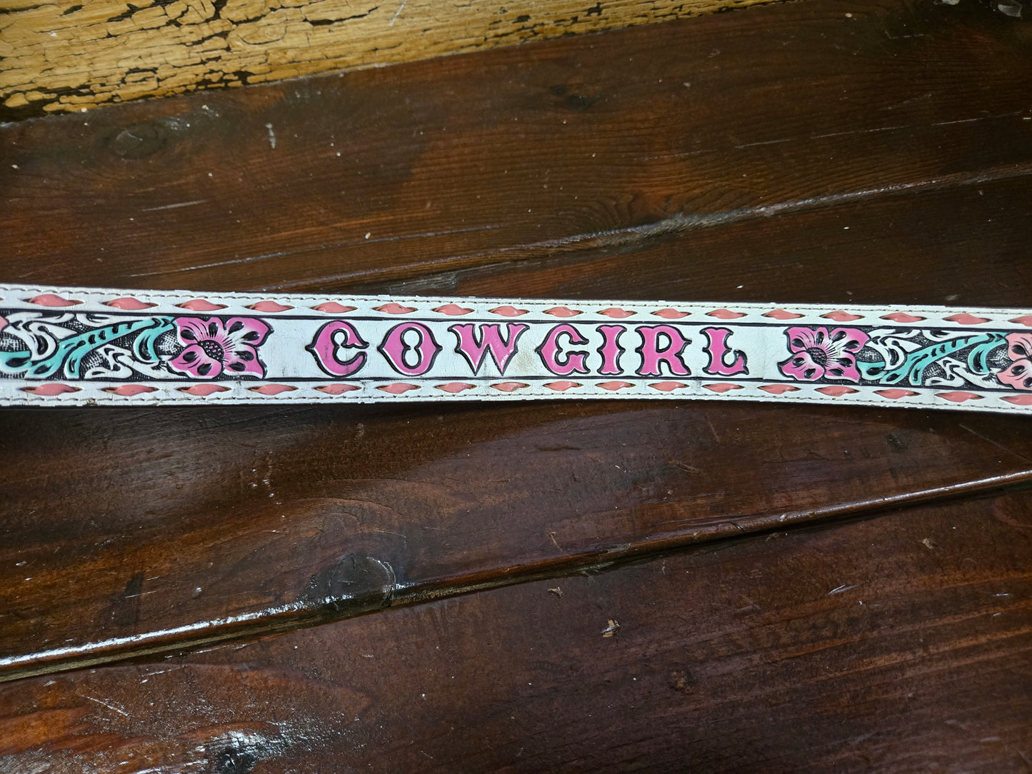 NEW White Cowgirl BeltBelt