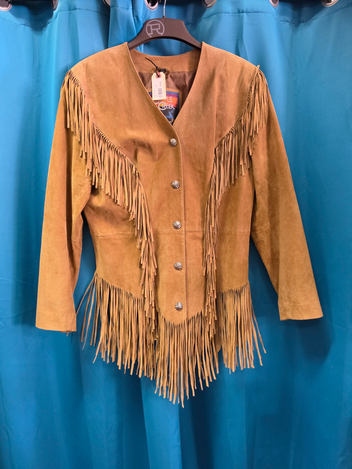 Fringed Suede Jacket