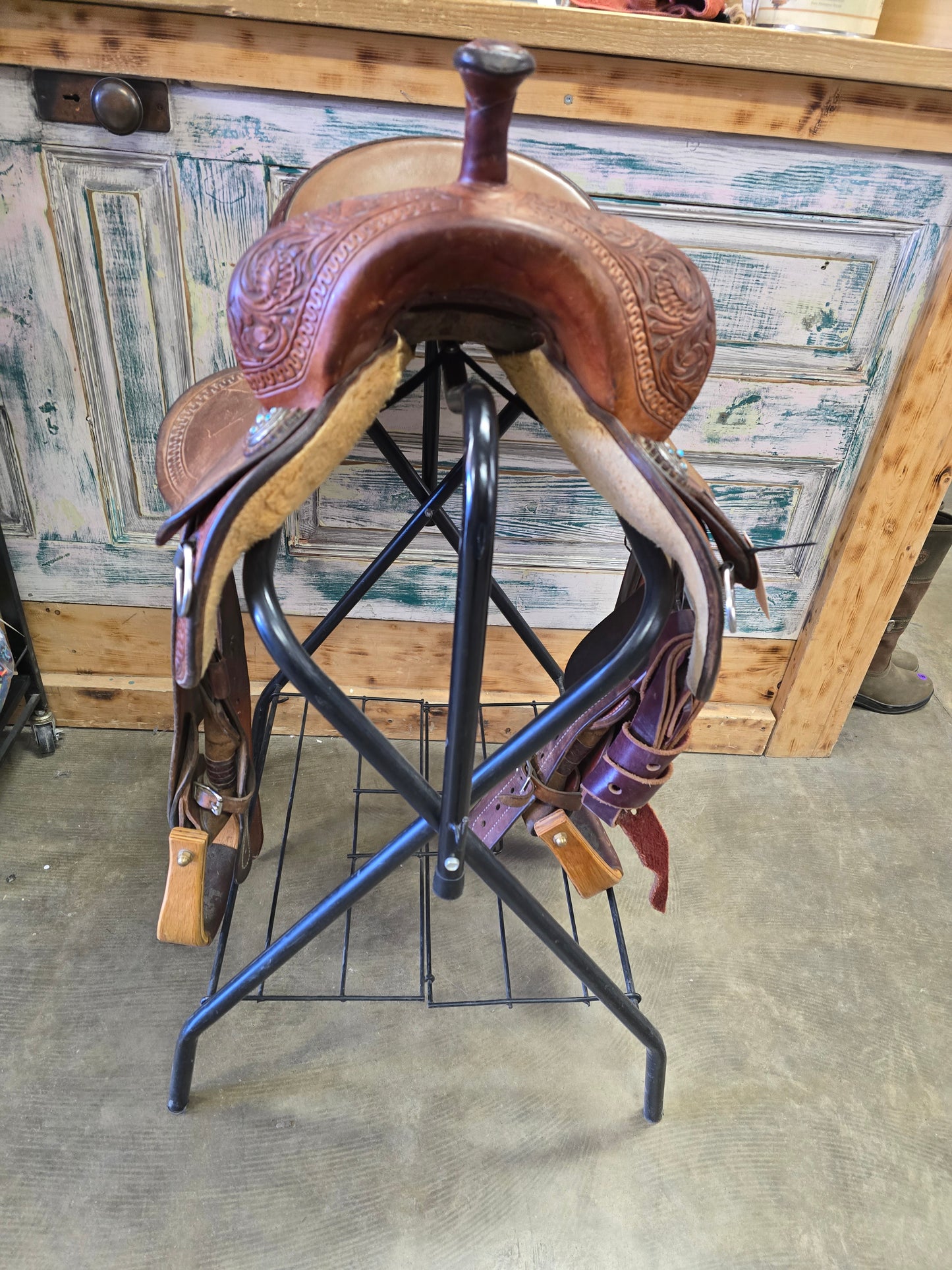 Martin Crown C Barrel Saddle