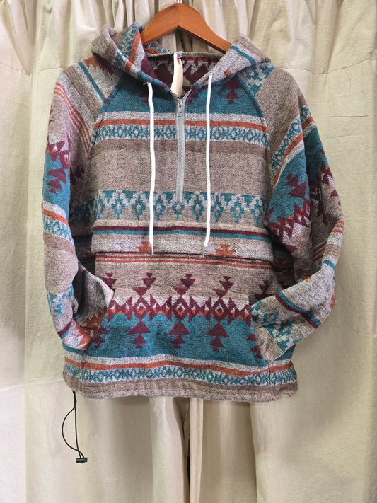Aztec Blanket Pullover Shackett