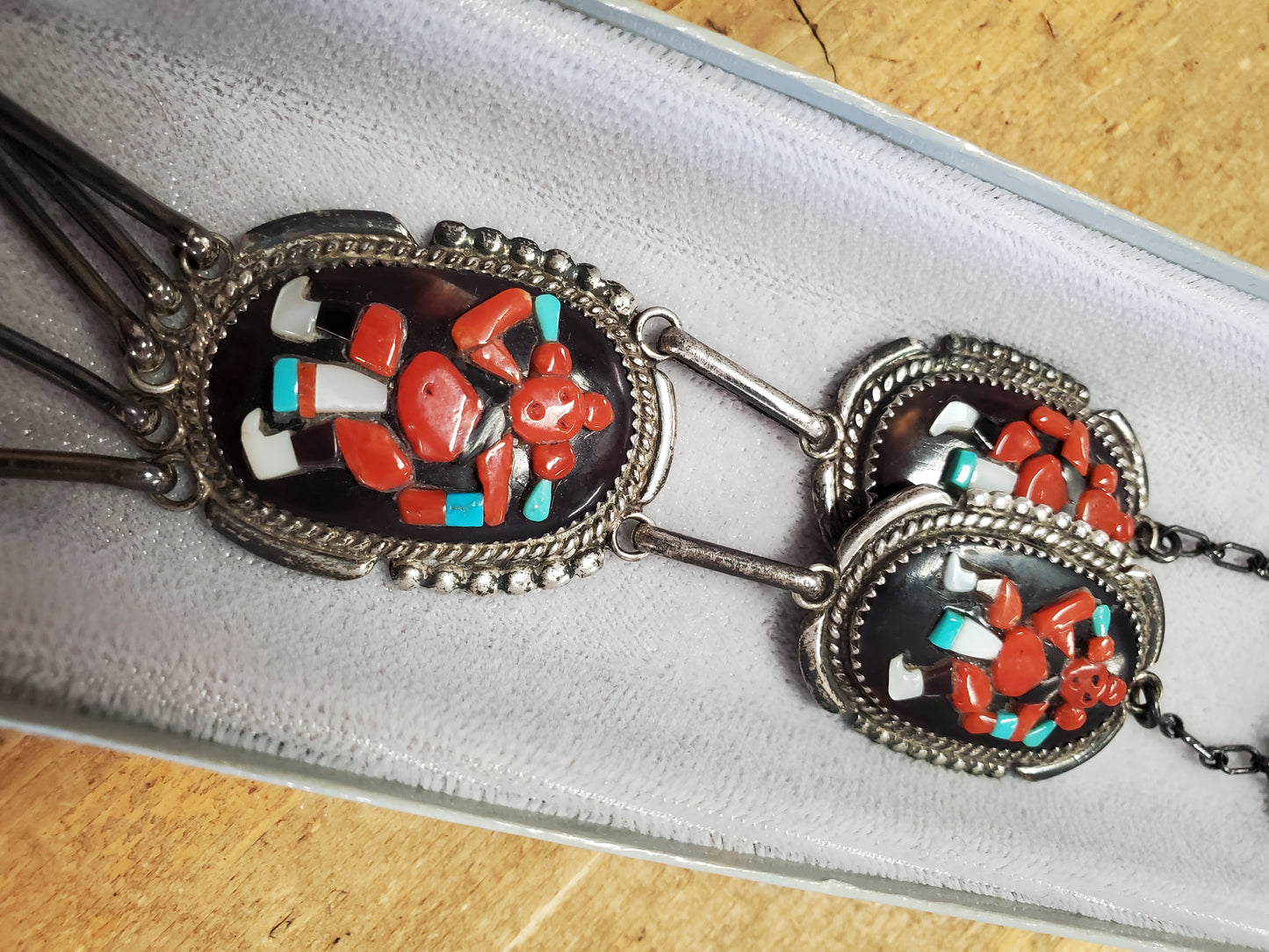 Signed Zuni Neckalce/Kokopeli