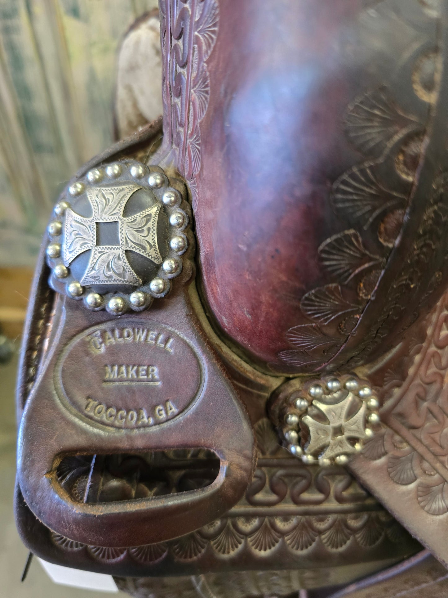 17 1/4 Caldwell Cutting Saddle