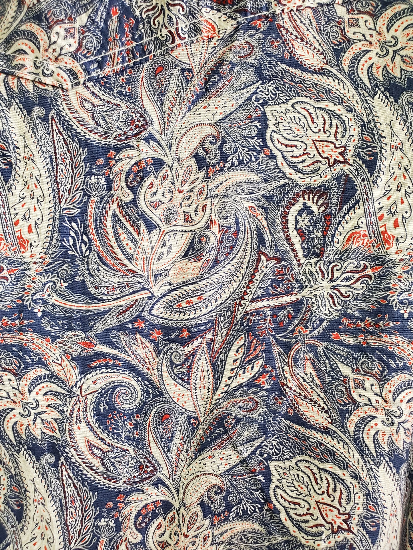 Blue Paisley W/Shirt