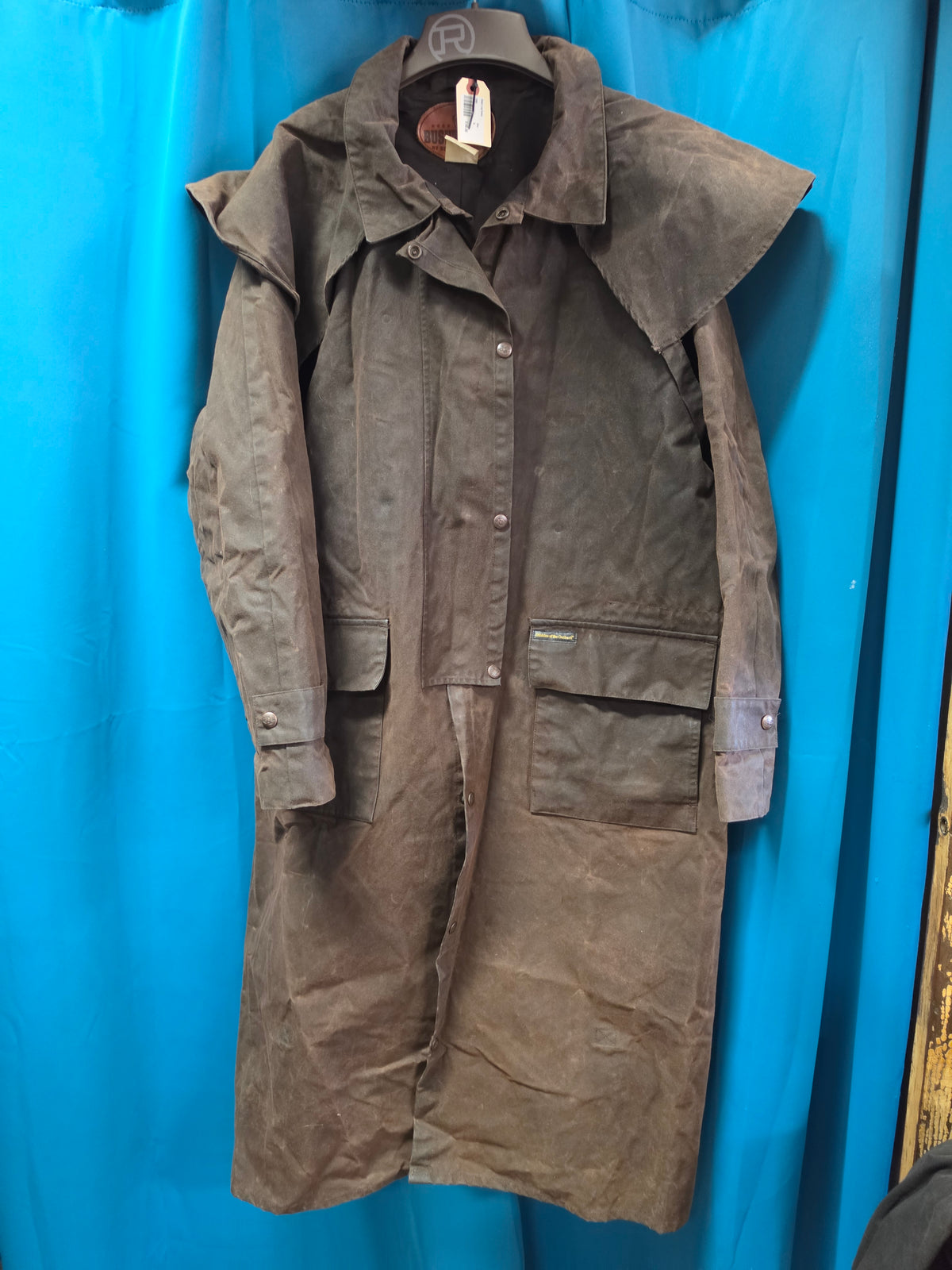 Oilskin Long Duster