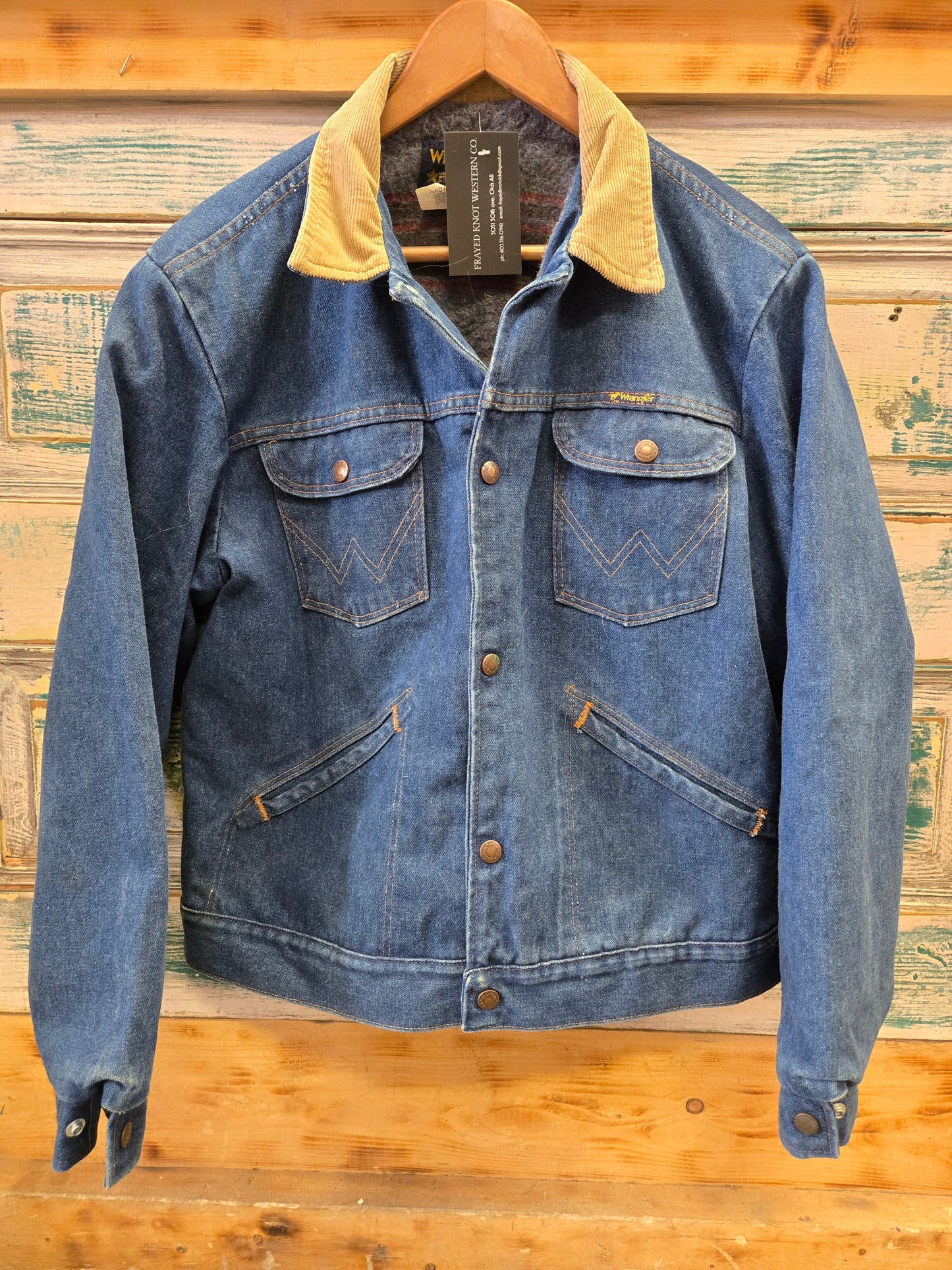 Men's Wrangler Lined Jean Jacket