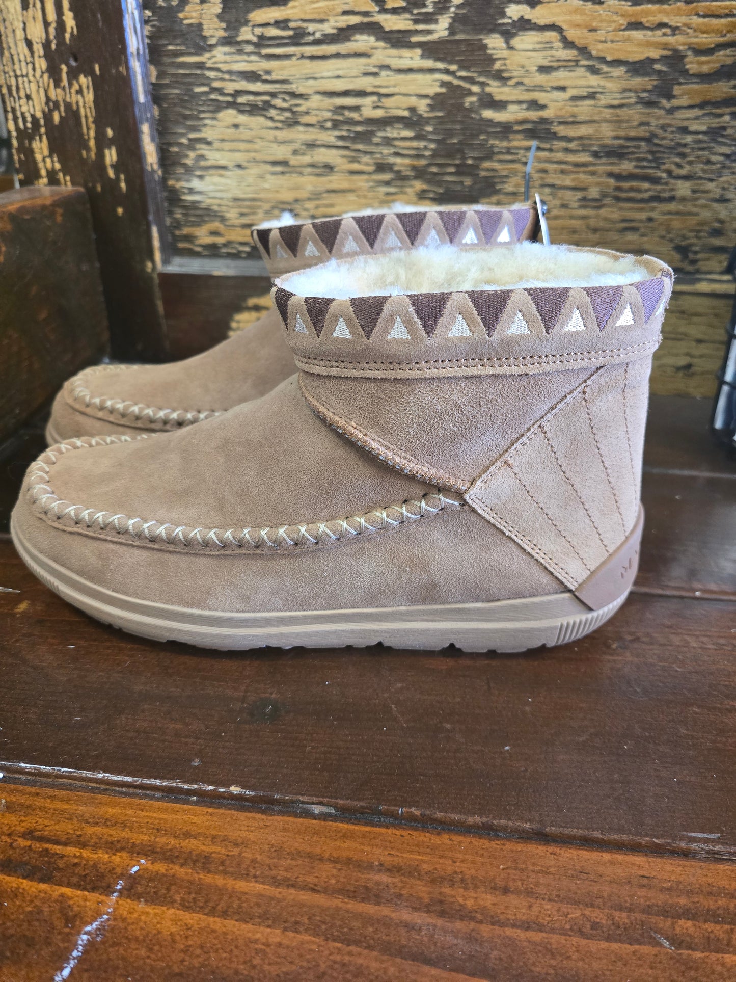 NEW Fleece Lined Suede Booties