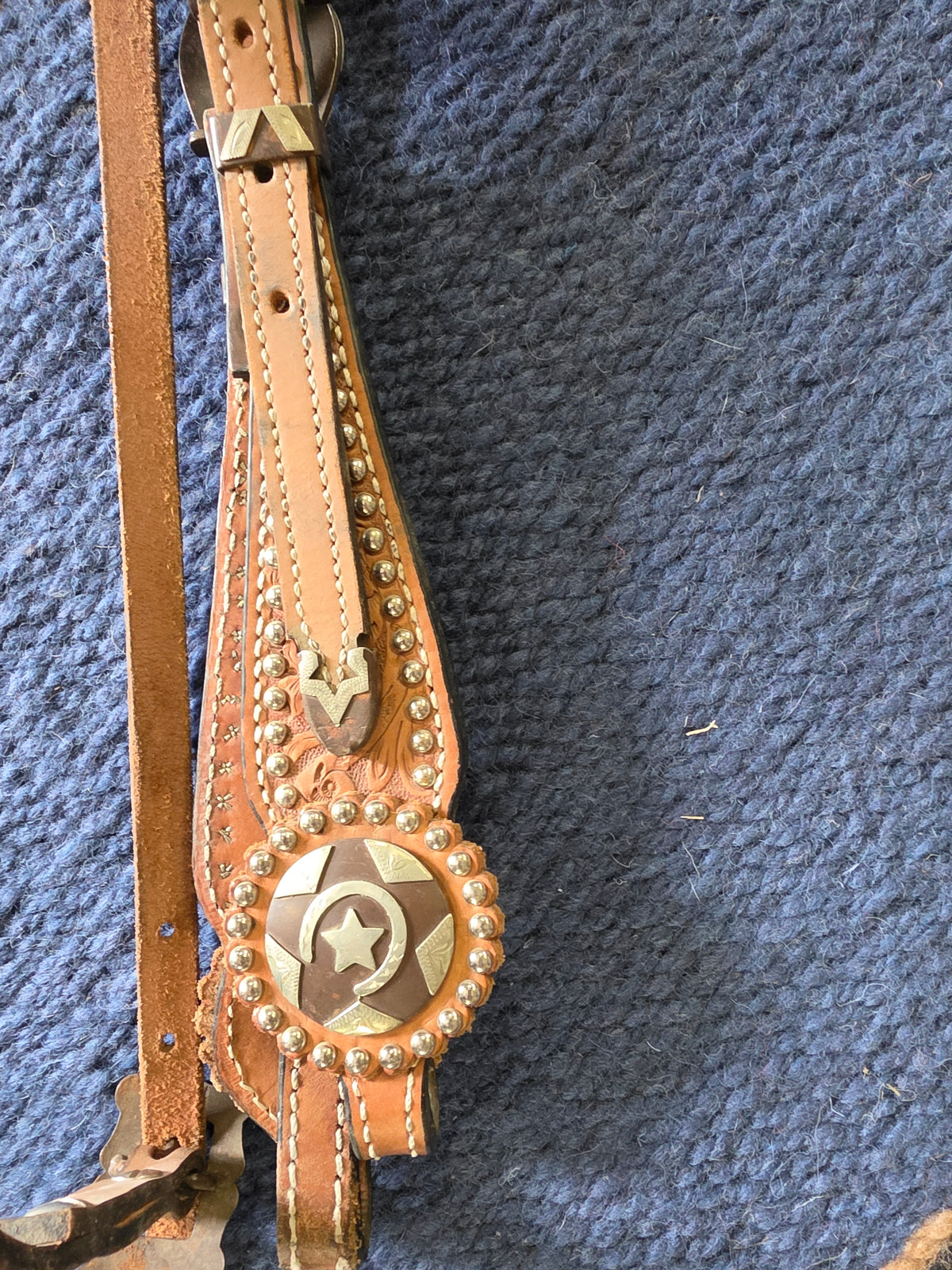 Star Accent Browband Headstall