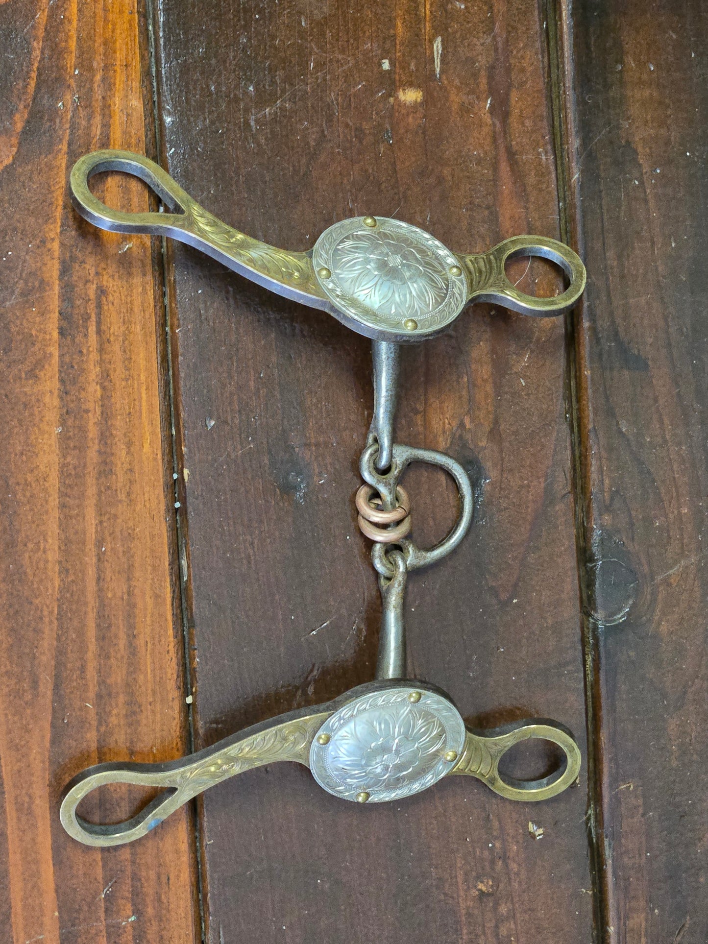 Concho Cheek W/ Copper Rings             Floating Correction