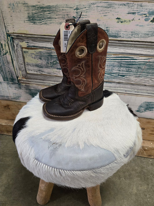 Rust Top Sq. Toe Boots