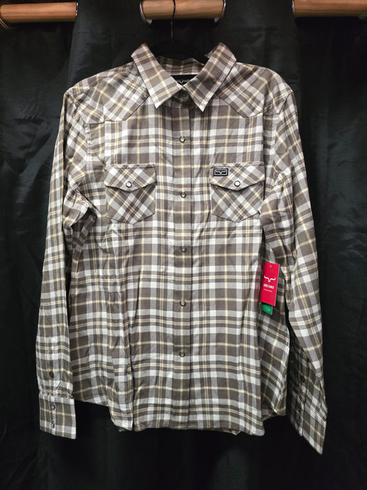 NEW Ladies Kimes Flannel-Brown