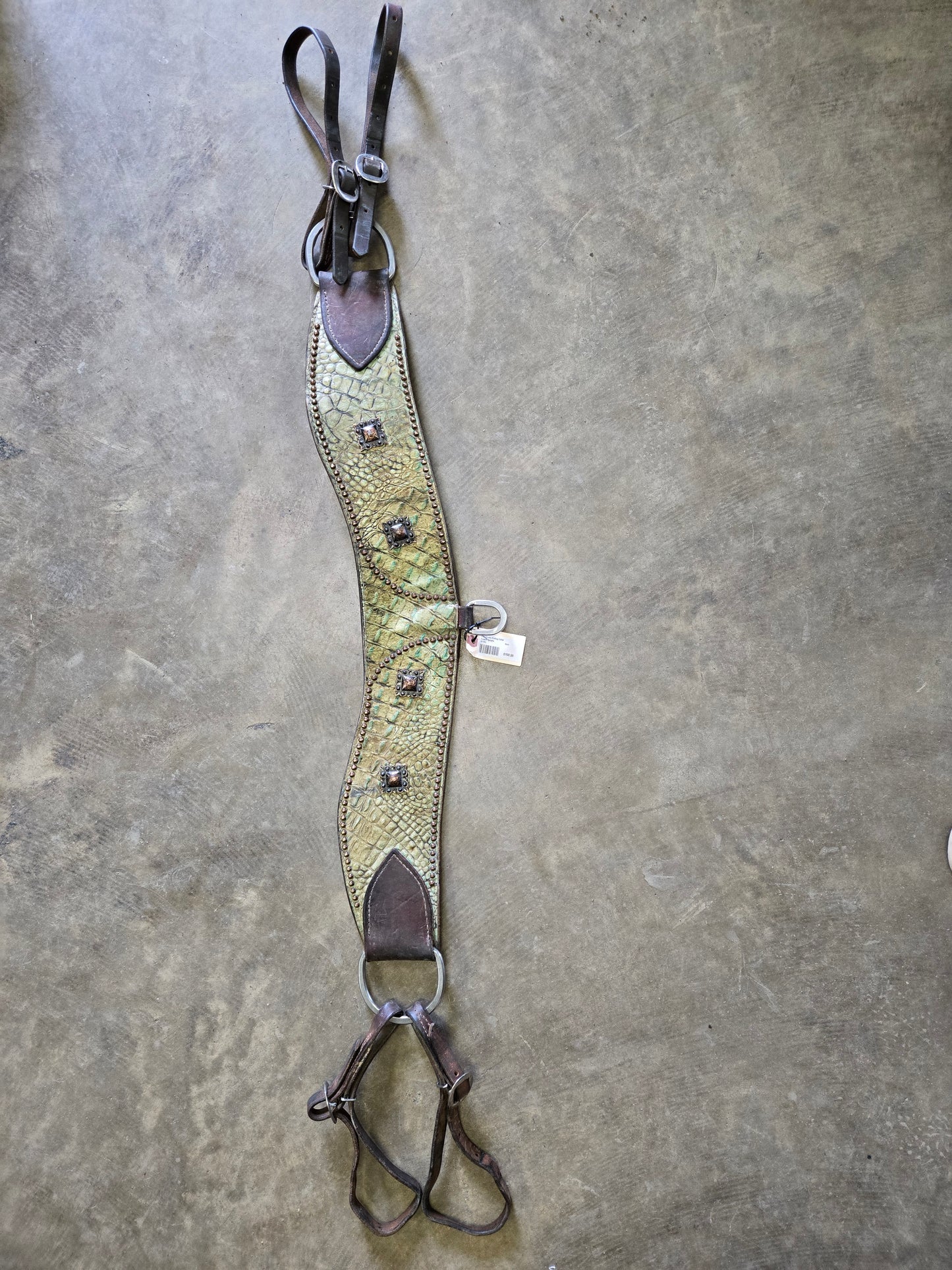Faux Exotic Pulling Collar                    Copper Details