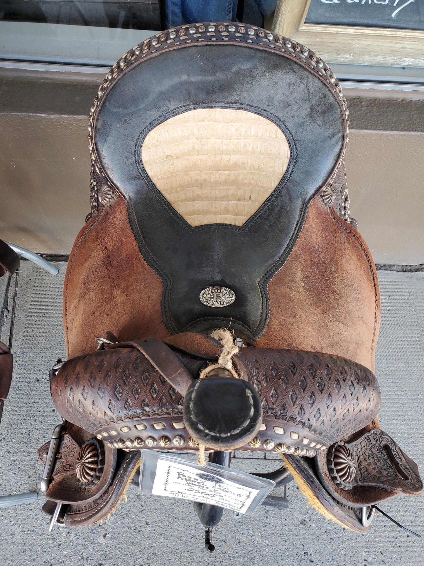 "Pozzy Pro Racer" Barrel Saddle