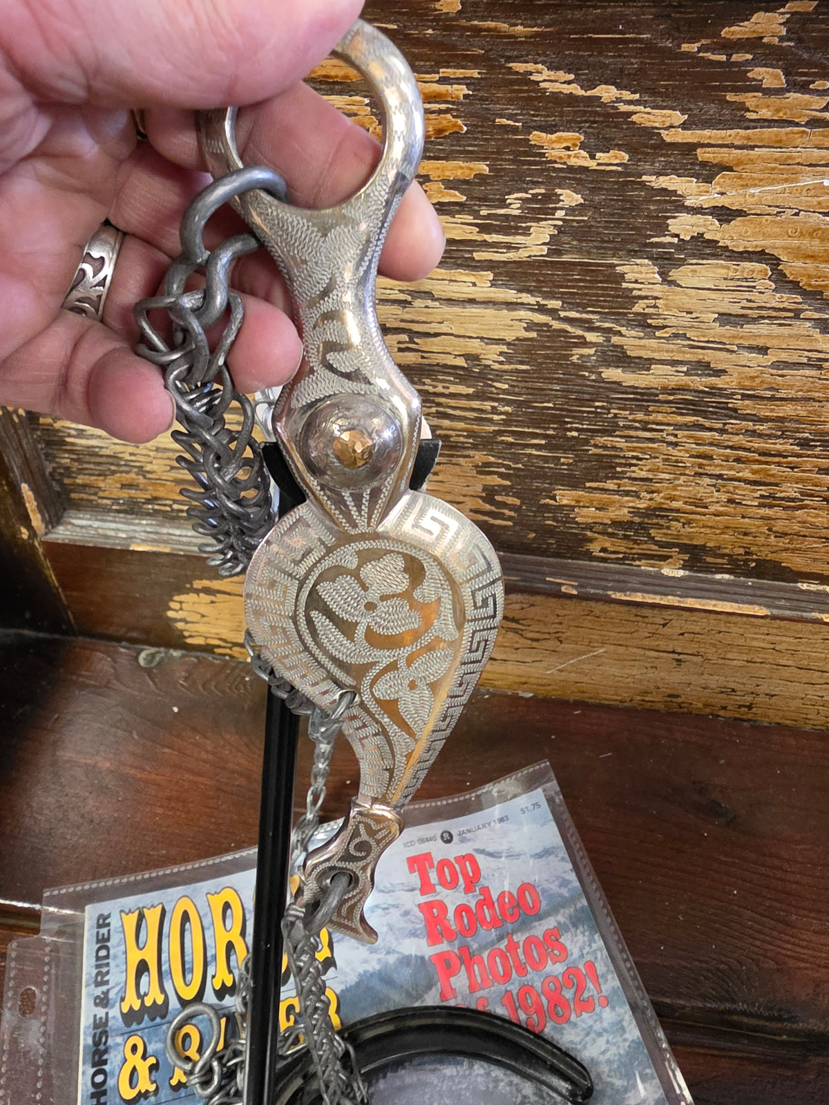 Vintage Ladies Leg Bit W/ Roller