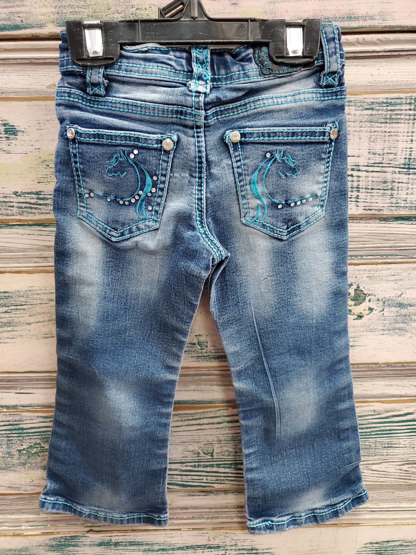 Girl's Jeans 3 T Bling Pocket