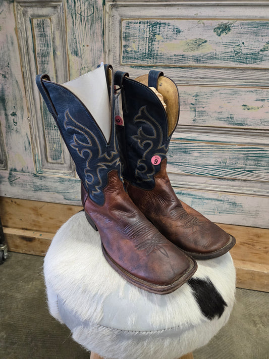 Blue Topped Sq.Toe (Tony Lama)