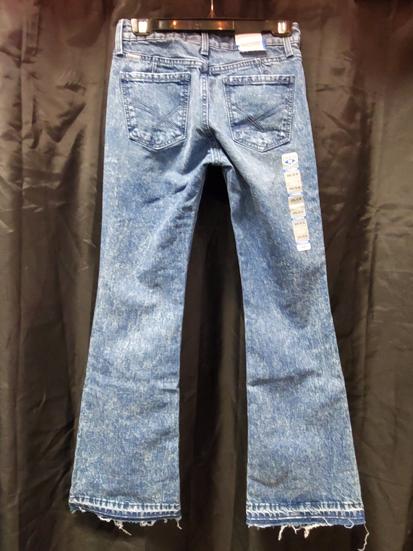 NEW Ladies Cinch Acid Wash Trouser Jeans