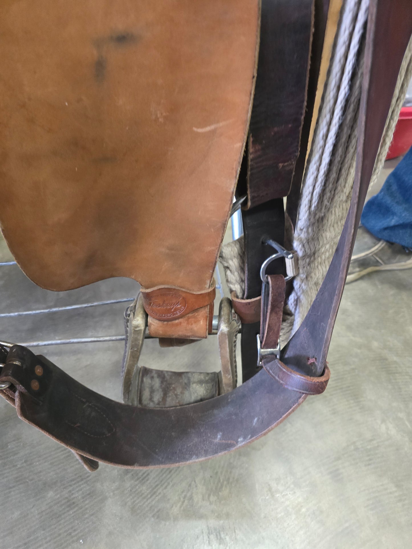 Teskey's 14 Inch Rope Saddle