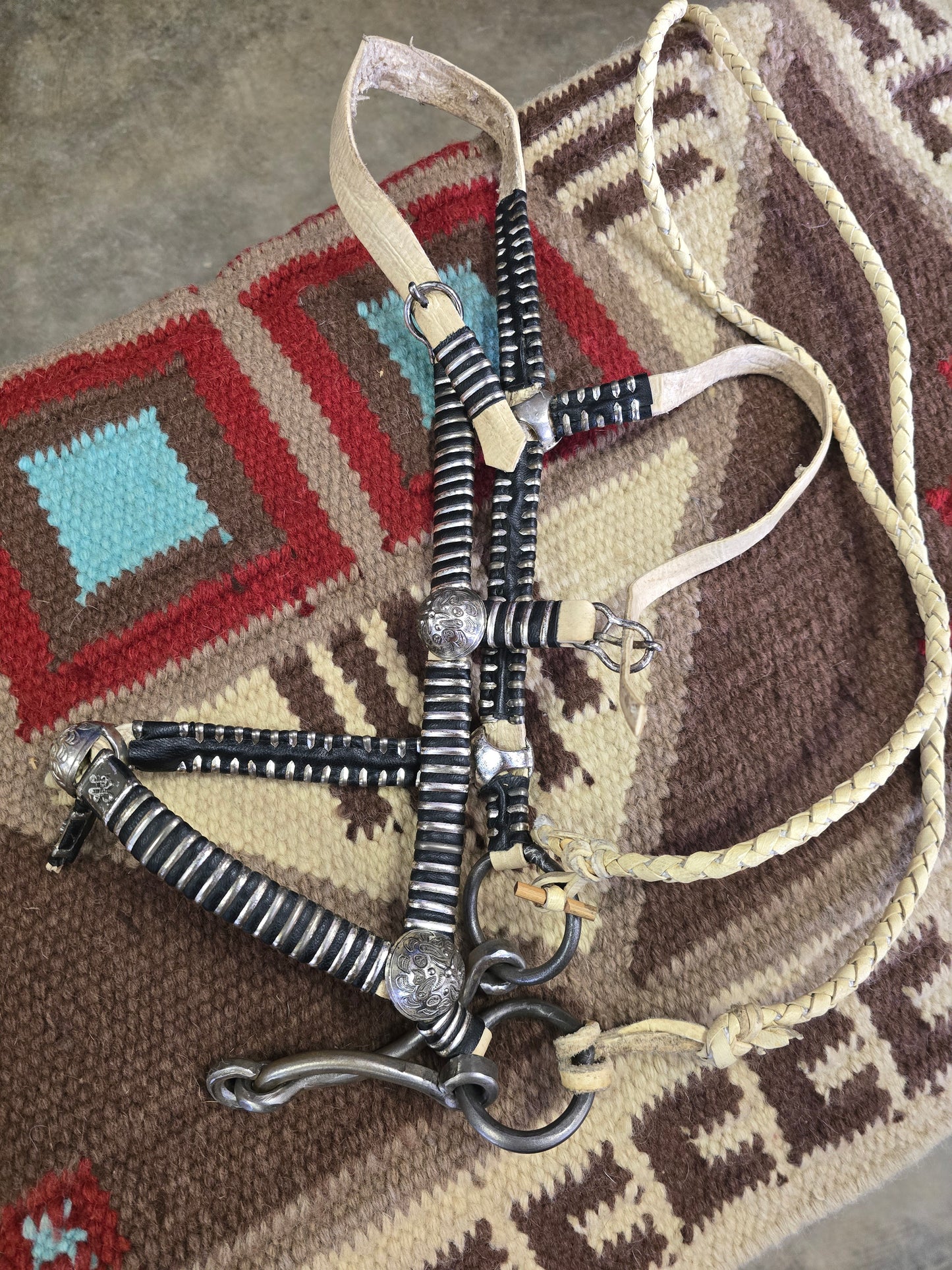 Vintage Chilean Headstall