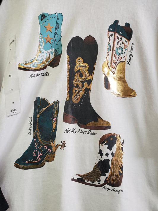 NEW Boot Print T-shirt