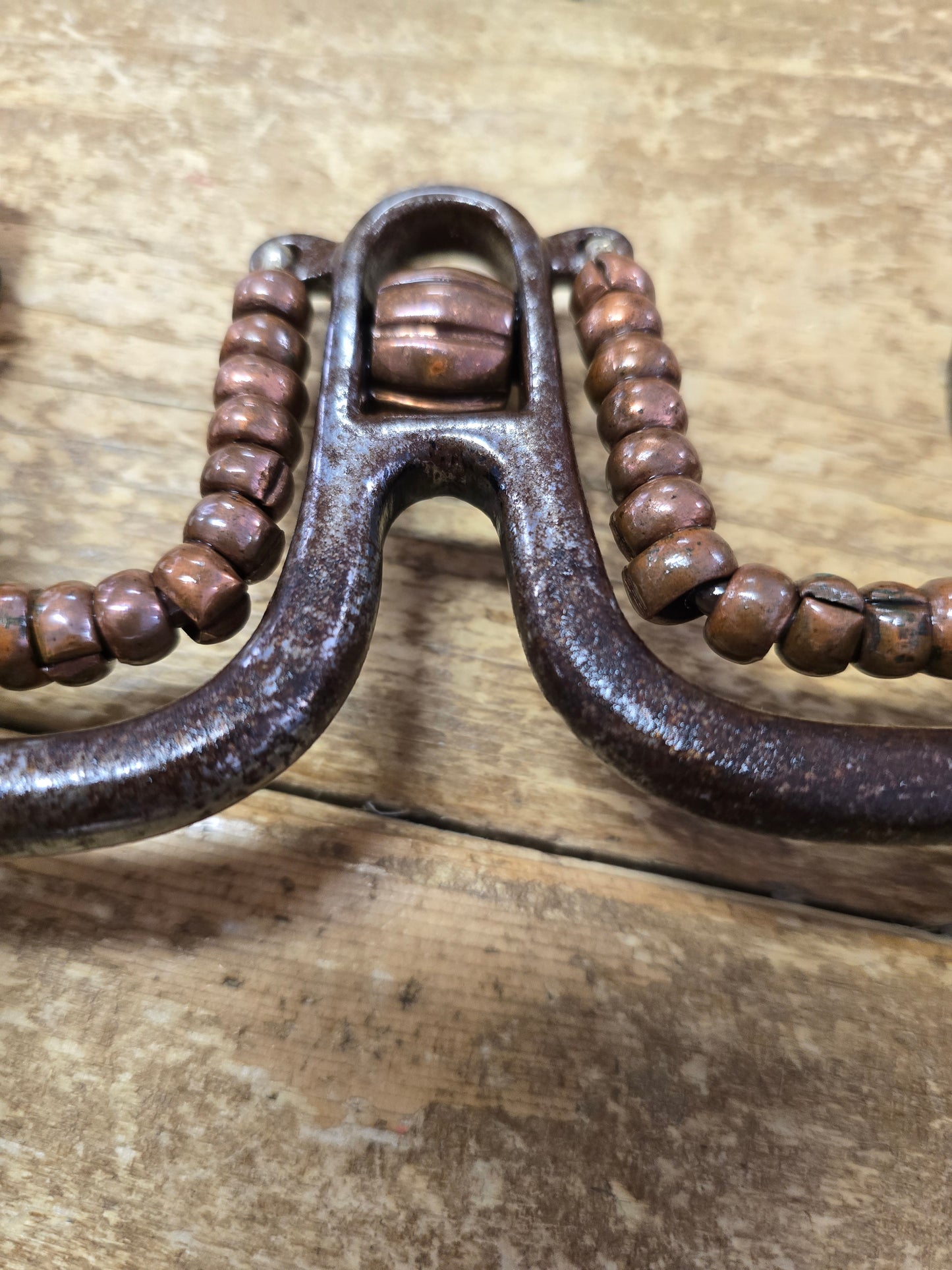 Concho Cheek Spade Bit                        Copper Rollers
