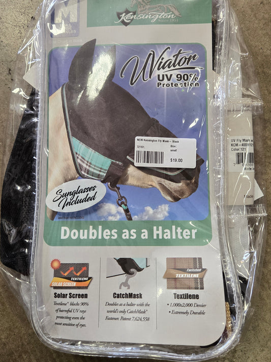 NEW Kensington Fly Mask- Black