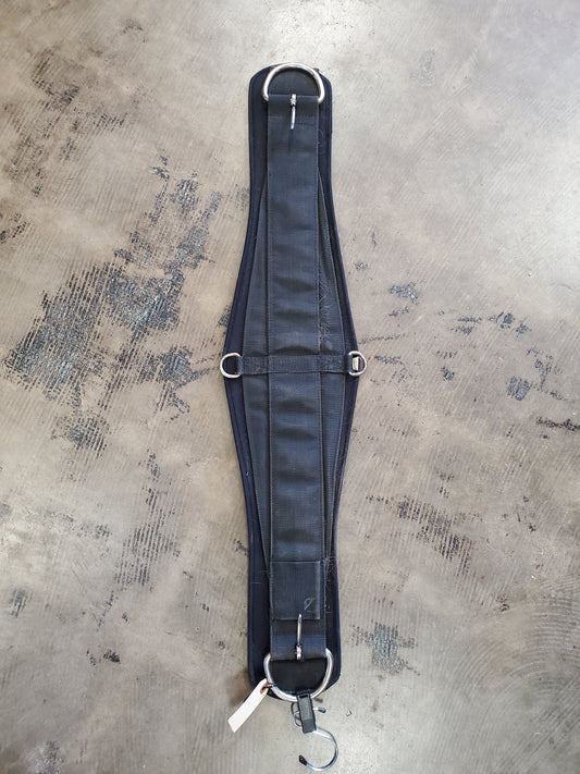 Black Wide Roping Cinch
