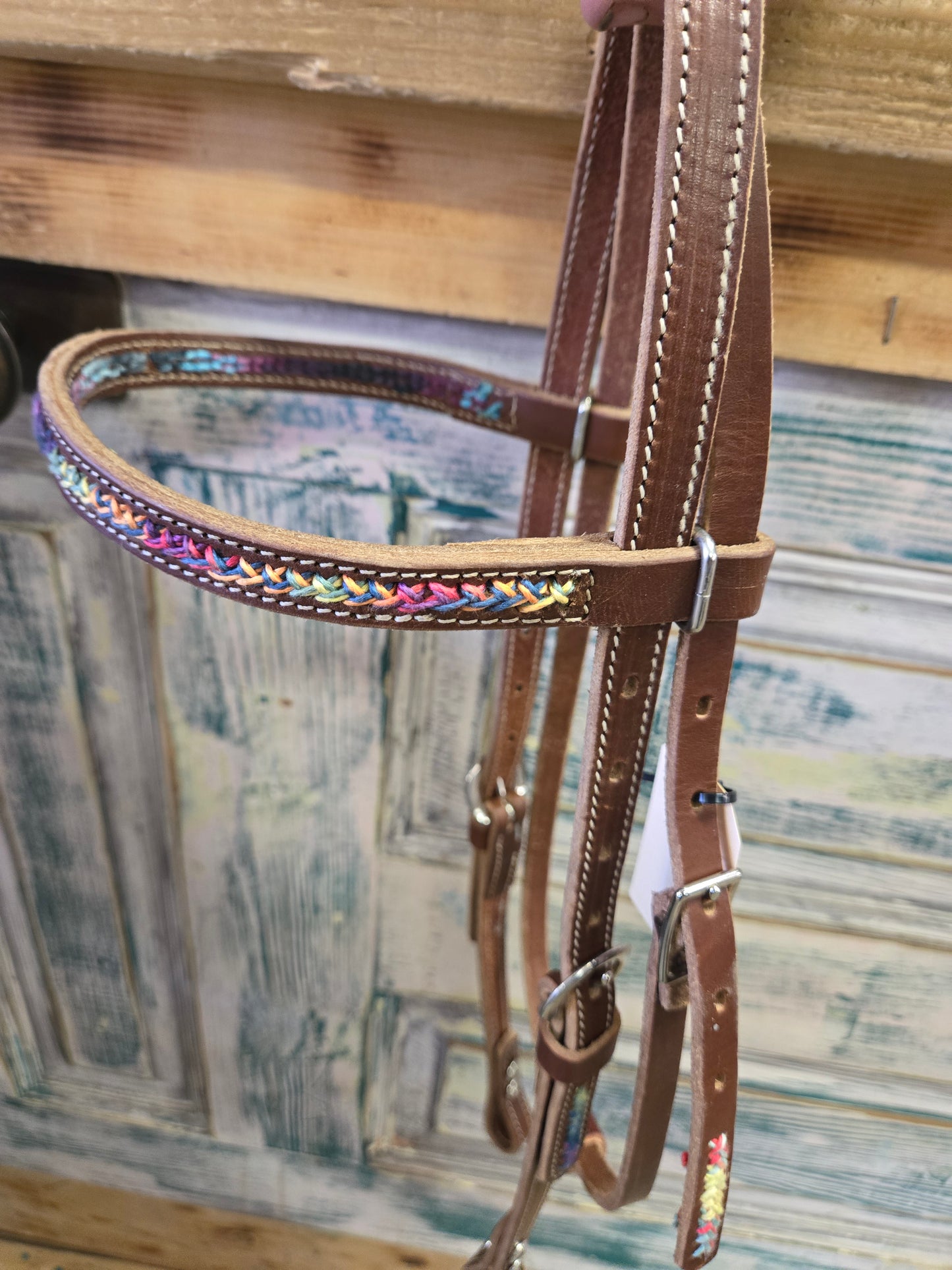 NEW Colorful Thread Det.                 Headstall
