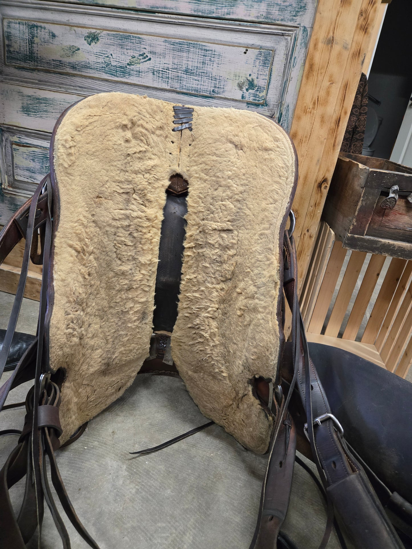 Chuck Rollins Ranch Saddle